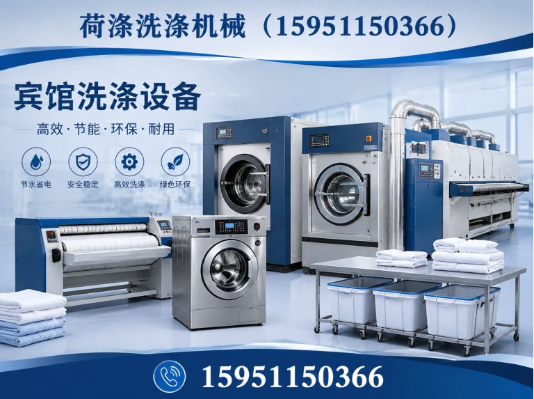 江苏布草洗涤设备展示图