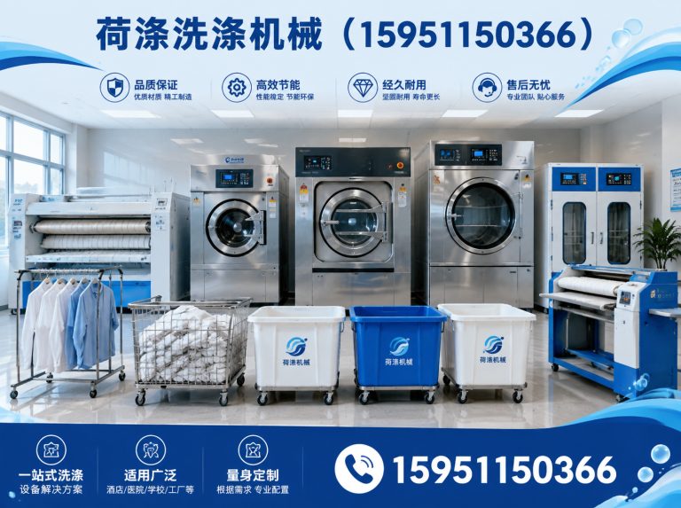 江苏荷涤洗涤机械展示图